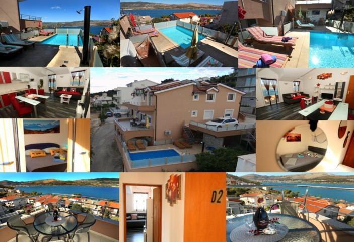 Villa Andric Trogir Eksteriør billede